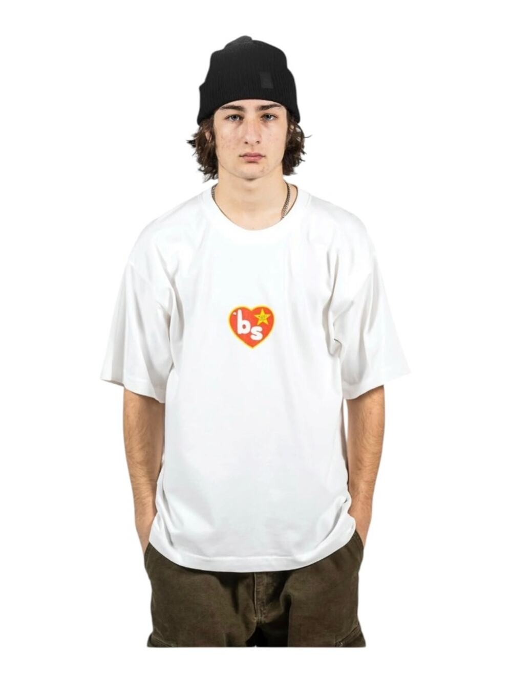Bloody Sunday Short Sleeve Tee 90's Collection White Small